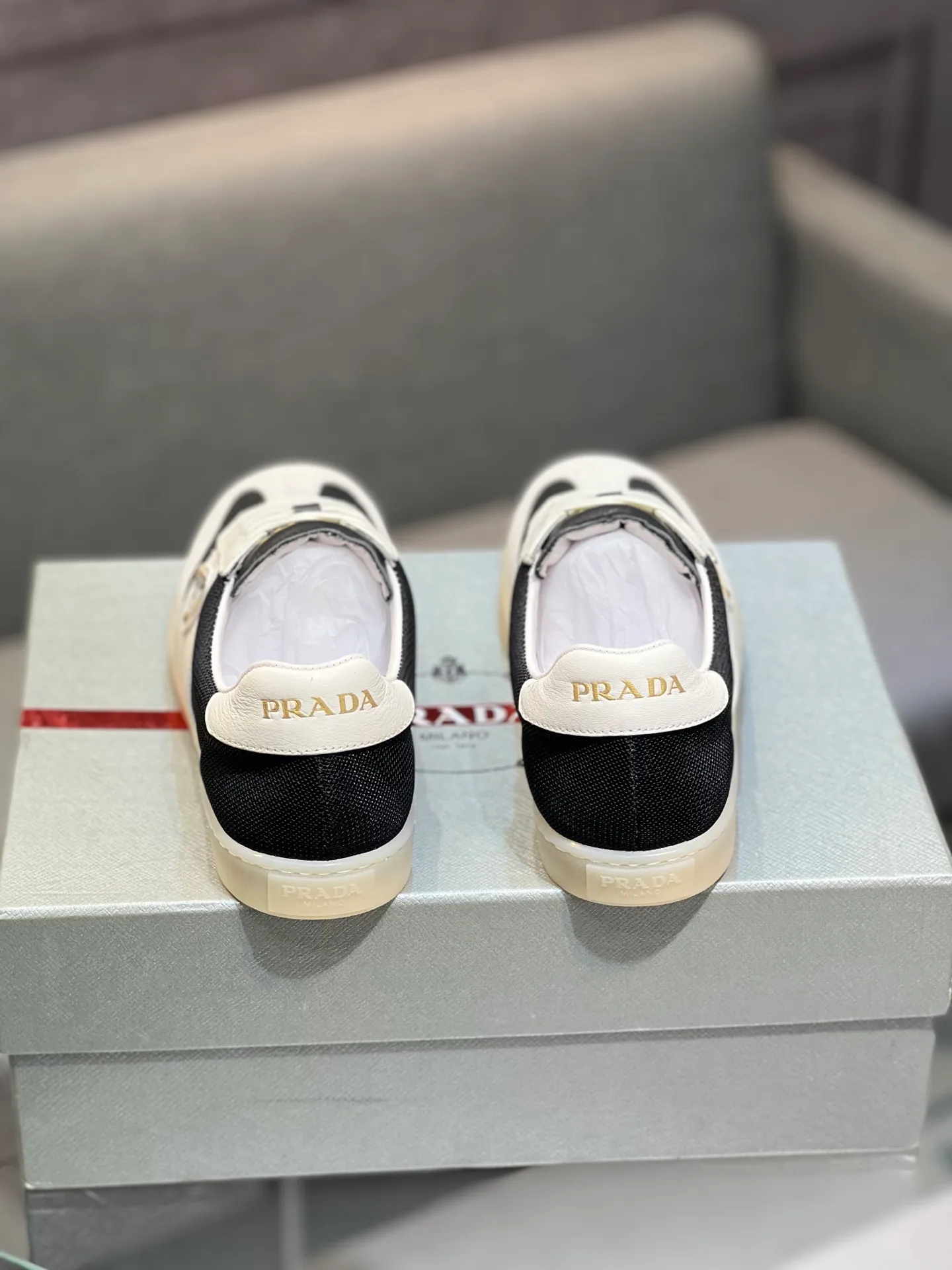 Men's shoes 💰540 [PRADA] Men's shoes are popular in the counter, official website synchronization, 1 high-quality shipment ✔️ Original frosted cowhide + cowhide lining, 1🆚1 replica, original sole, 38-45 (45 customized, non-refundable)